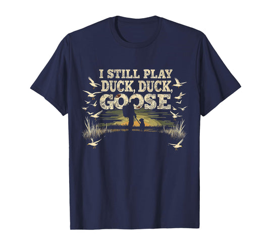 Funny Goose Hunting Tees for Men | Duck Hunter Dad Gifts T-Shirt