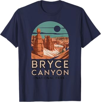 Bryce Canyon National Park Outdoor Hiking US National Park T-Shirt