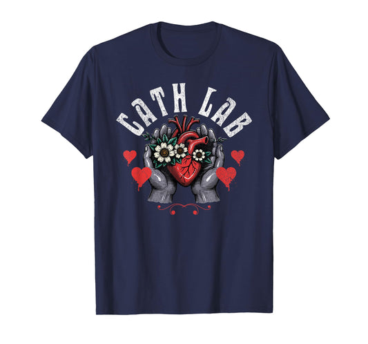 Cath Lab Life - Hands & Hearts T-Shirt