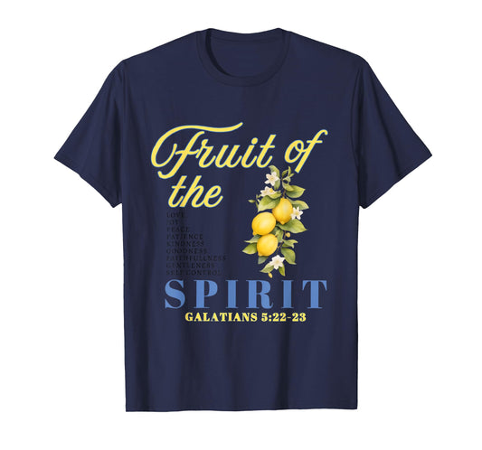 Fruit of The Spirit Christian Merch Bible Verse Vintage T-Shirt