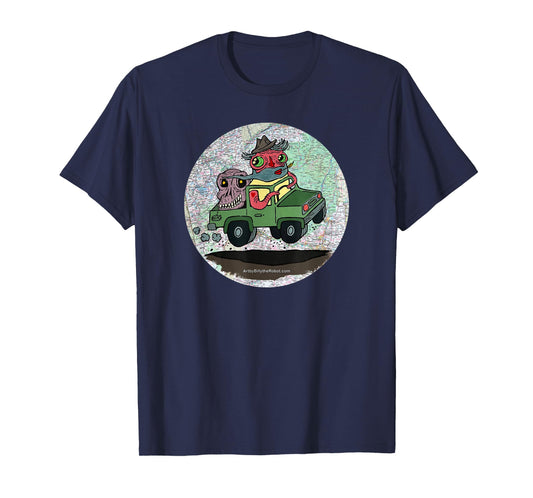 Skull Farmer/Growing Giant Skulls be Tougher Than Pumpkins T-Shirt