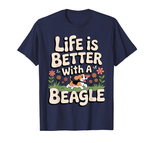 Best Beagle Art for Men Women Kid Beagle Themed Beagle Lover T-Shirt