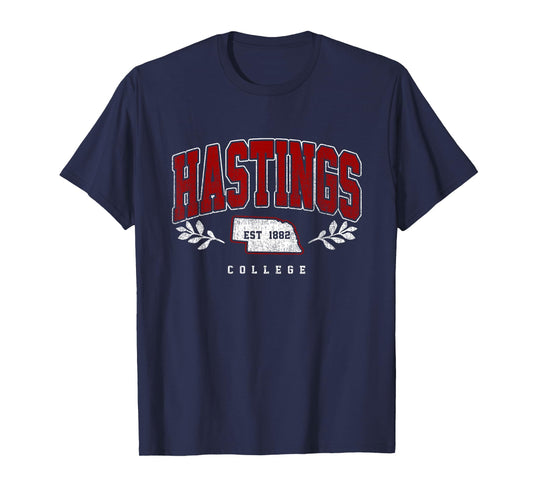 Hastings Arch Athletic Vintage Sports Tee for Men Women T-Shirt