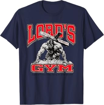 Lords Gym Bench Press The Sin Of The World, Christian Jesus T-Shirt