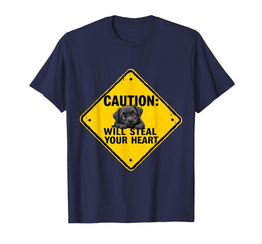 Caution Sign Cane Corso Dog Funny Gift Cane Corso Puppy T-Shirt