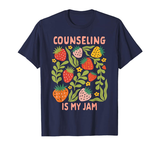 Counselor School Psychologist Psych Counseling Is My Jam T-Shirt