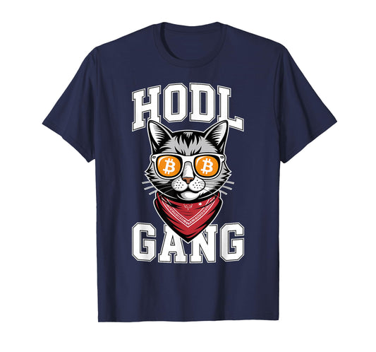 Bitcoin Cat HODL T-Shirt