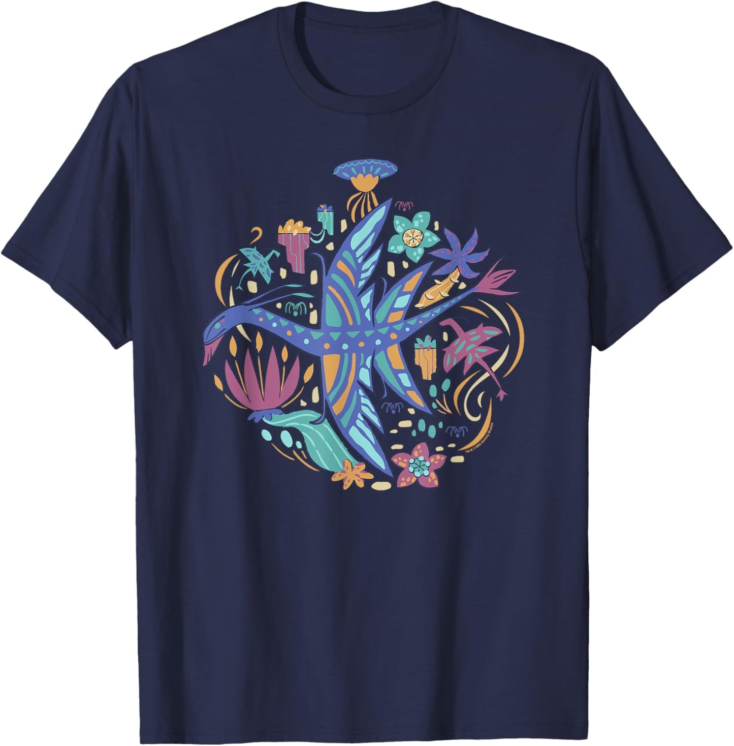 Avatar Banshee Pandora Beautiful Creatures Big Chest Logo T-Shirt