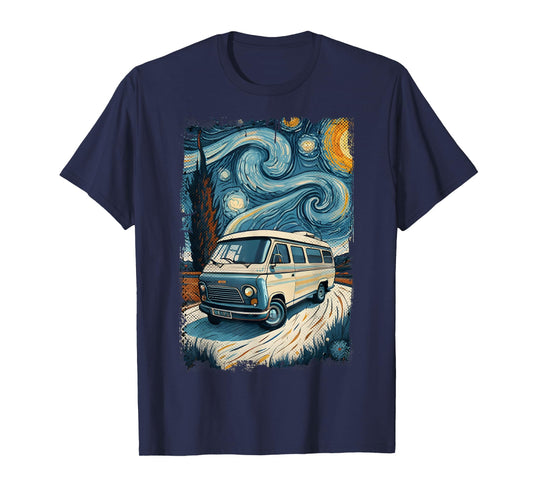 Van Life Clothing Retro Vintage Van Dwellers Vanlife Nomads T-Shirt