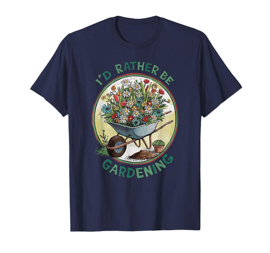 Gardening Funny Gardener Plant Garden Life Farmer T-Shirt