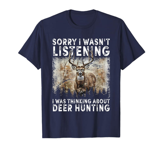 Deer Hunting Art for Men Women Wildlife Hunter Deer Hunting T-Shirt
