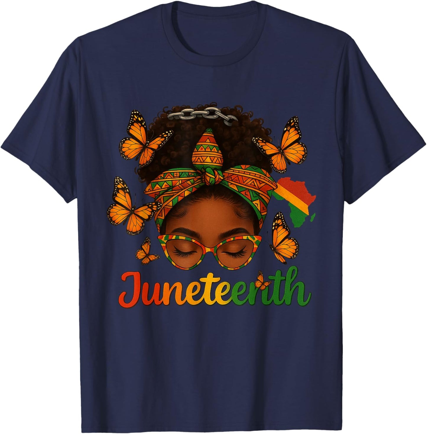 Juneteenth 1865 Black Queen Juneteenth Women T-Shirt