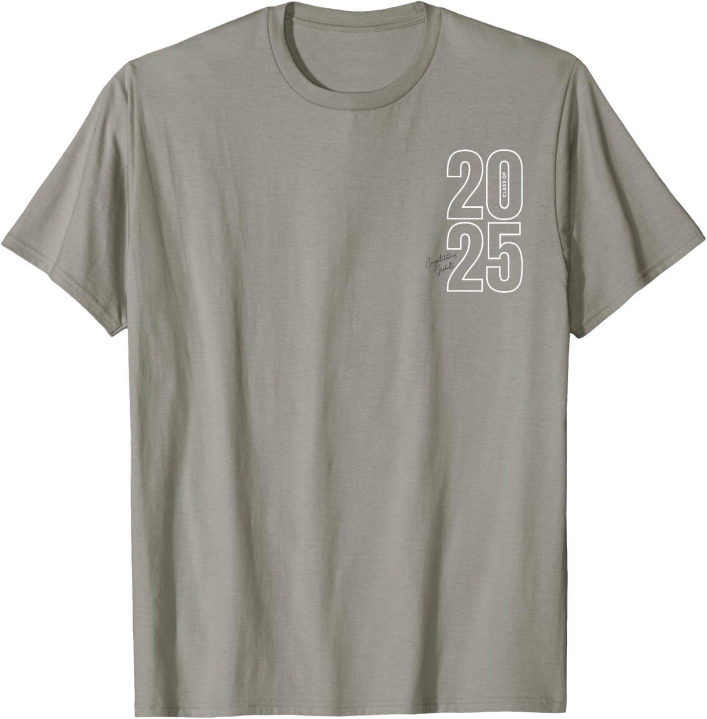 Sign My Back Congratulations Graduate Class of 2025 Seniors T-Shirt