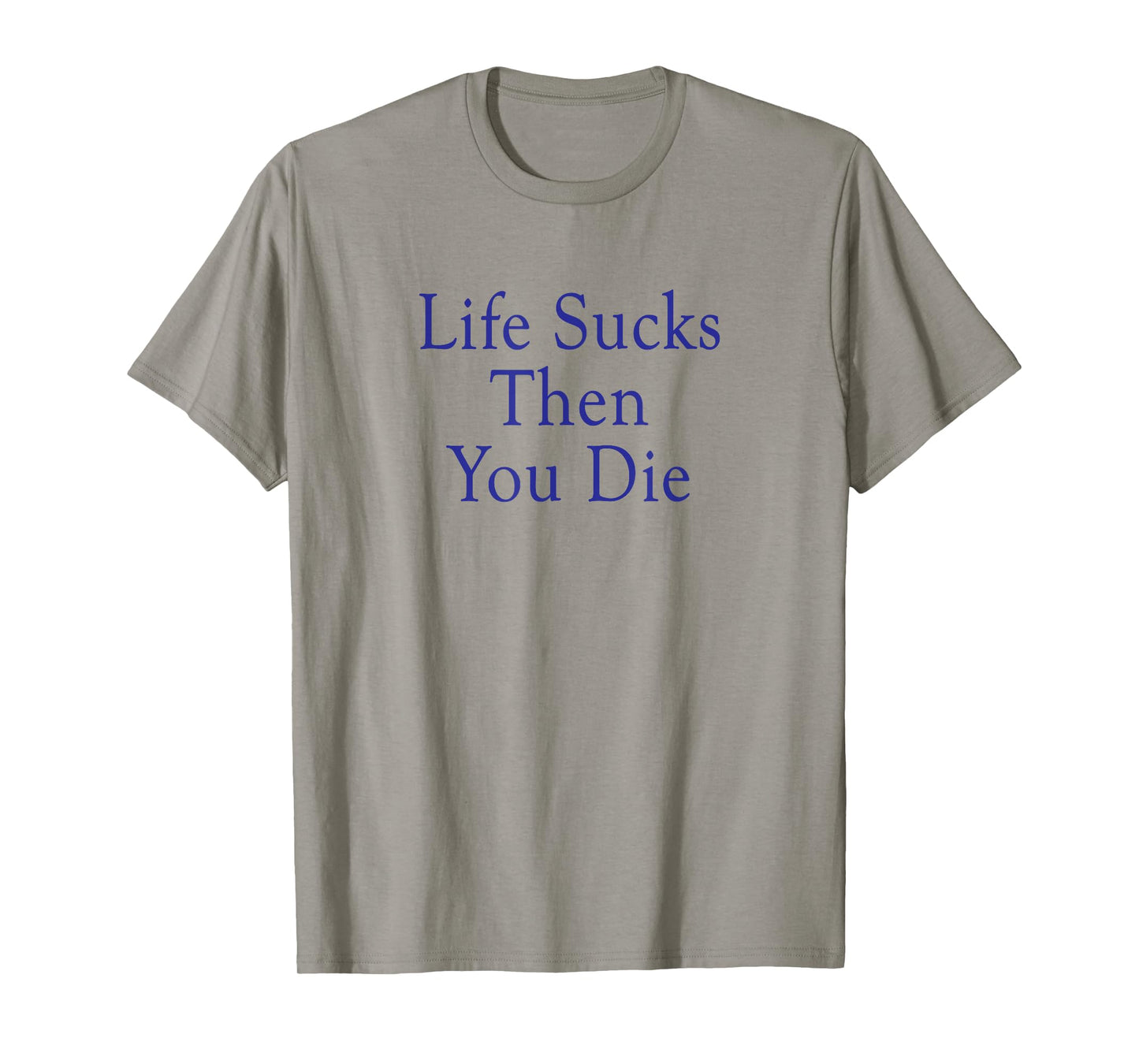 Life Sucks Then You Die Funny 1980s Classic Teen Werewolf T-Shirt