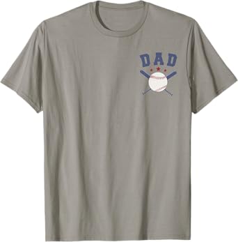 Dad of Rookie 1st Birthday Baseball Boy Family Matching T-Shirt