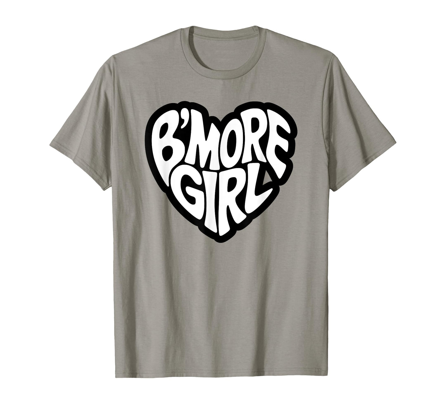 Retro Baltimore Girls Home Pride Iconic B'More Girl T-Shirt