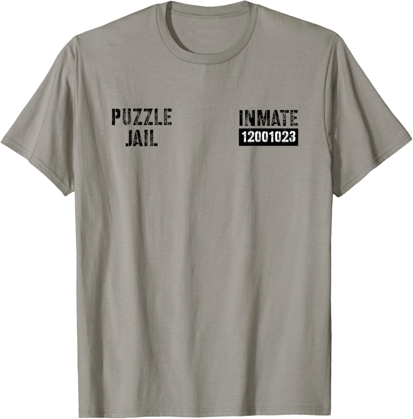 Puzzle Jail for Speed Puzzling Teams or Costume T-Shirt