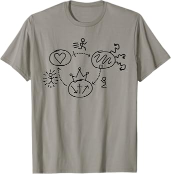3-Circles - Black Ink T-Shirt
