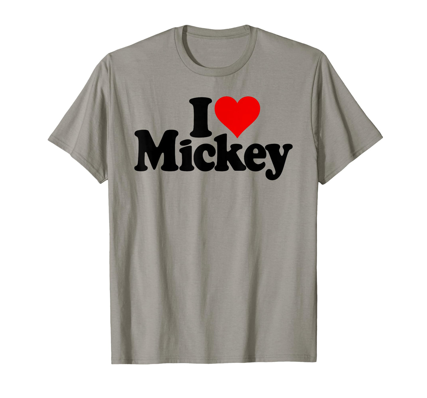 I LOVE HEART MICKEY MICK MIKEY T-Shirt