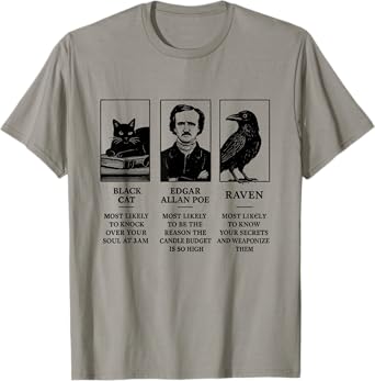 Edgar Allan Poe Most Likely To T-Shirt