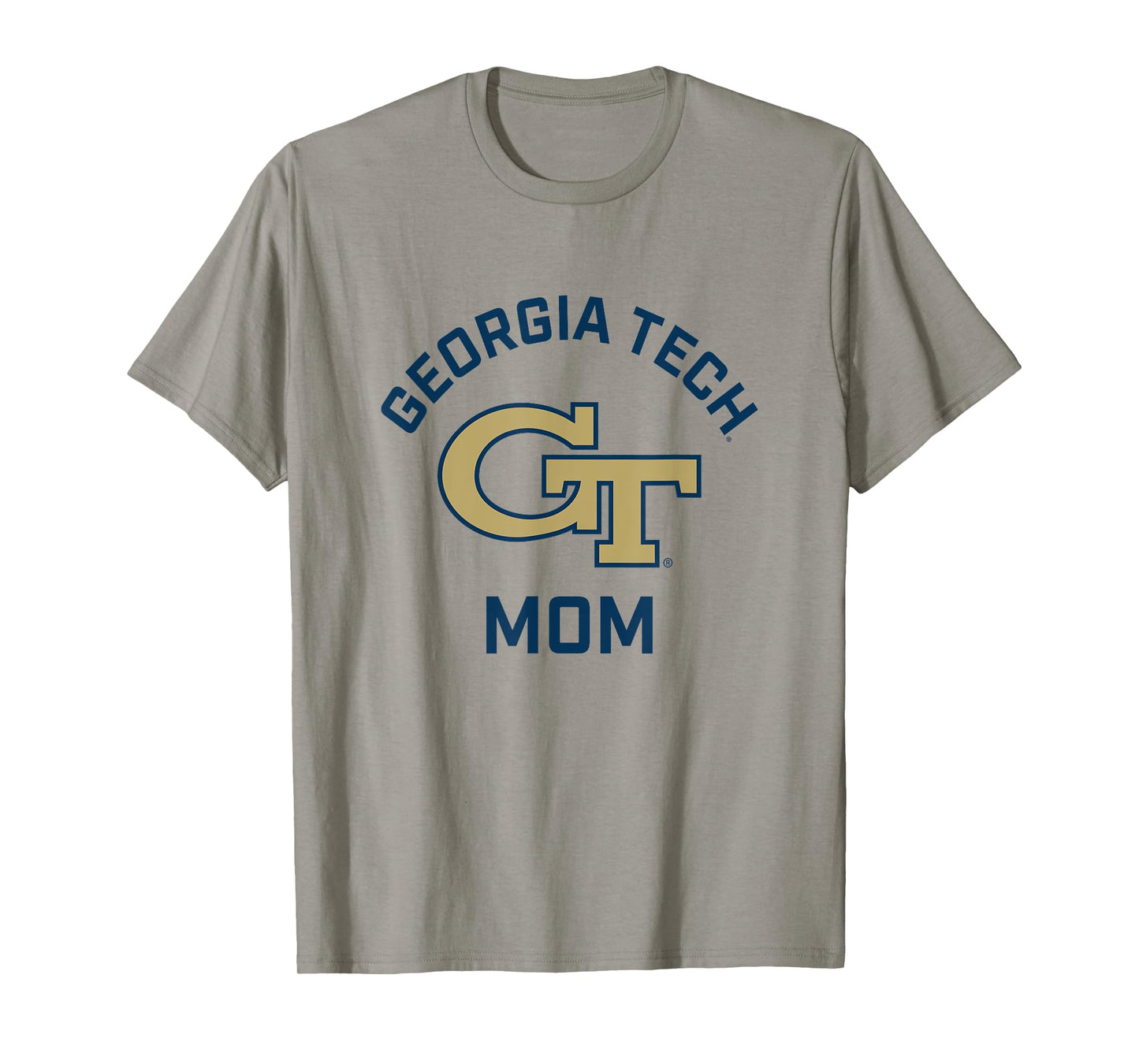 Georgia Tech Yellow Jackets Arched Mom T-Shirt