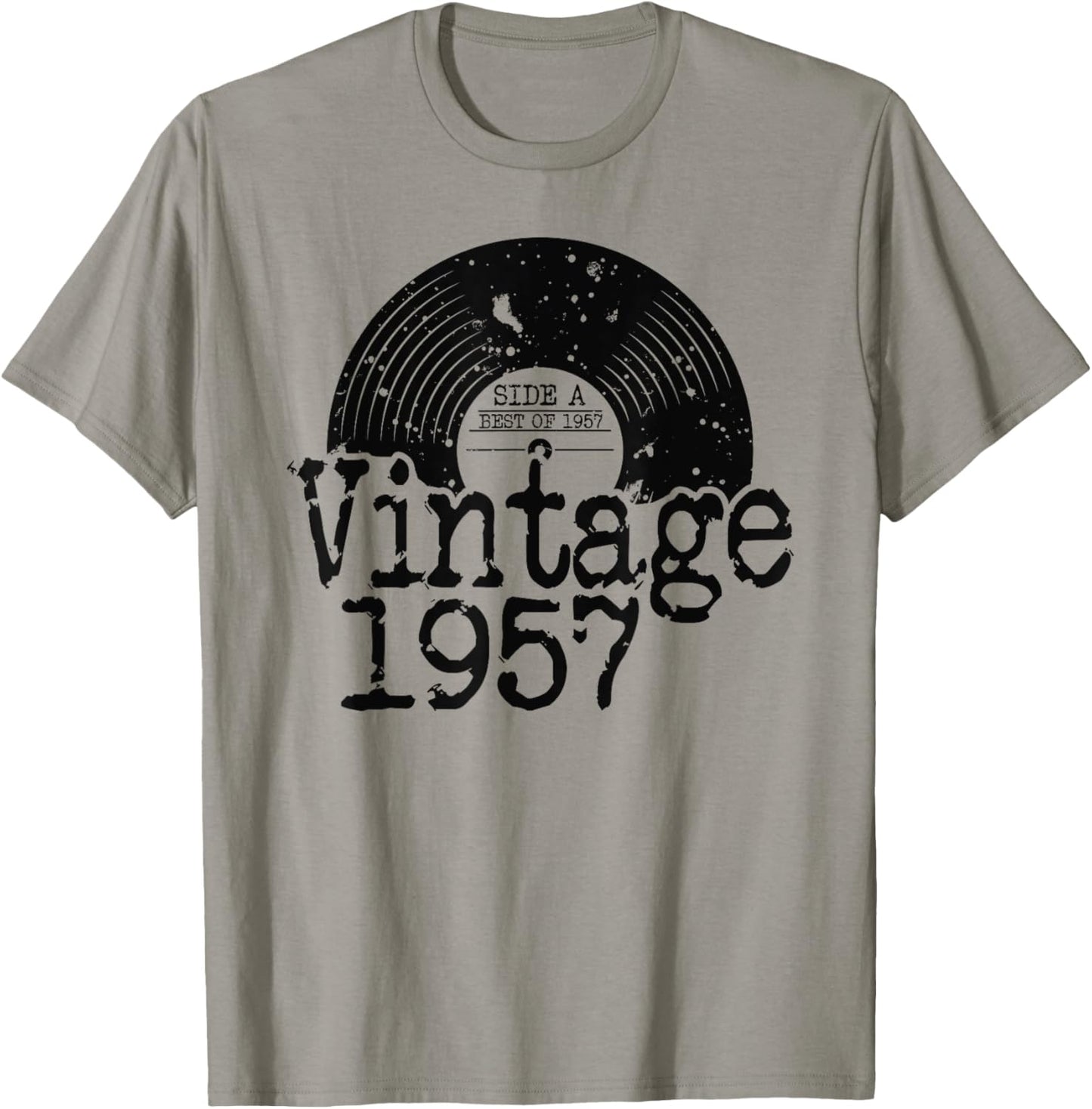 Best Of 1957 Vintage Vinyl, Born In 1957 Thoughtful Birthday T-Shirt