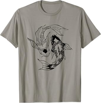 Koi Fish Aesthetic Japanese Art T-Shirt