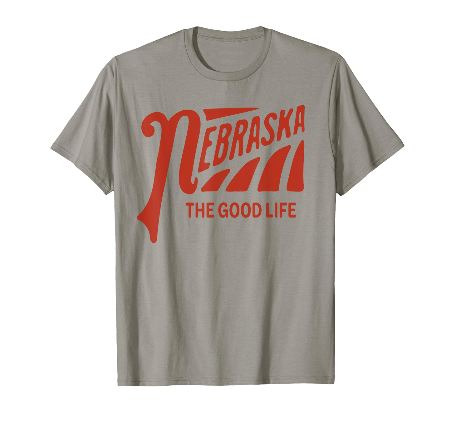Nebraska The Good Life Graphic T-Shirt