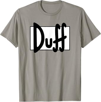 The Simpsons Duff Beer Large T-Shirt