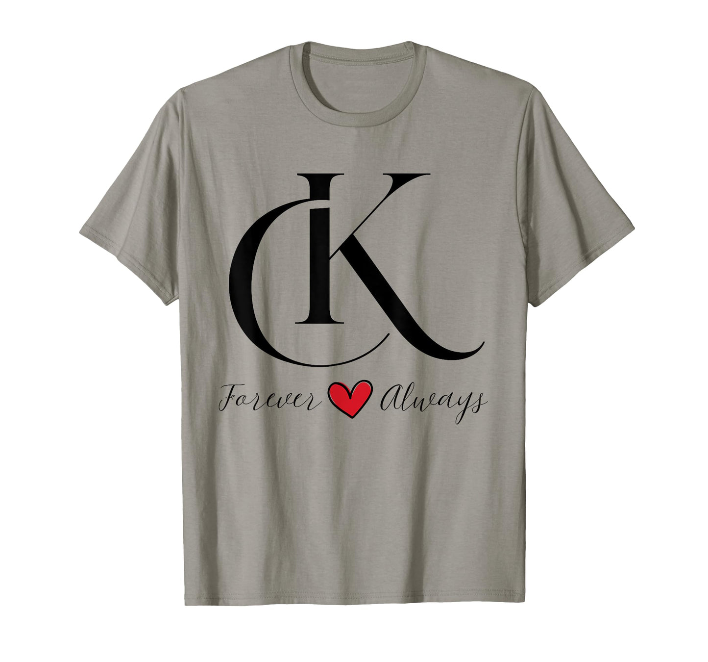 C & K Couples Initials, Wedding, Anniversary, Housewarming T-Shirt