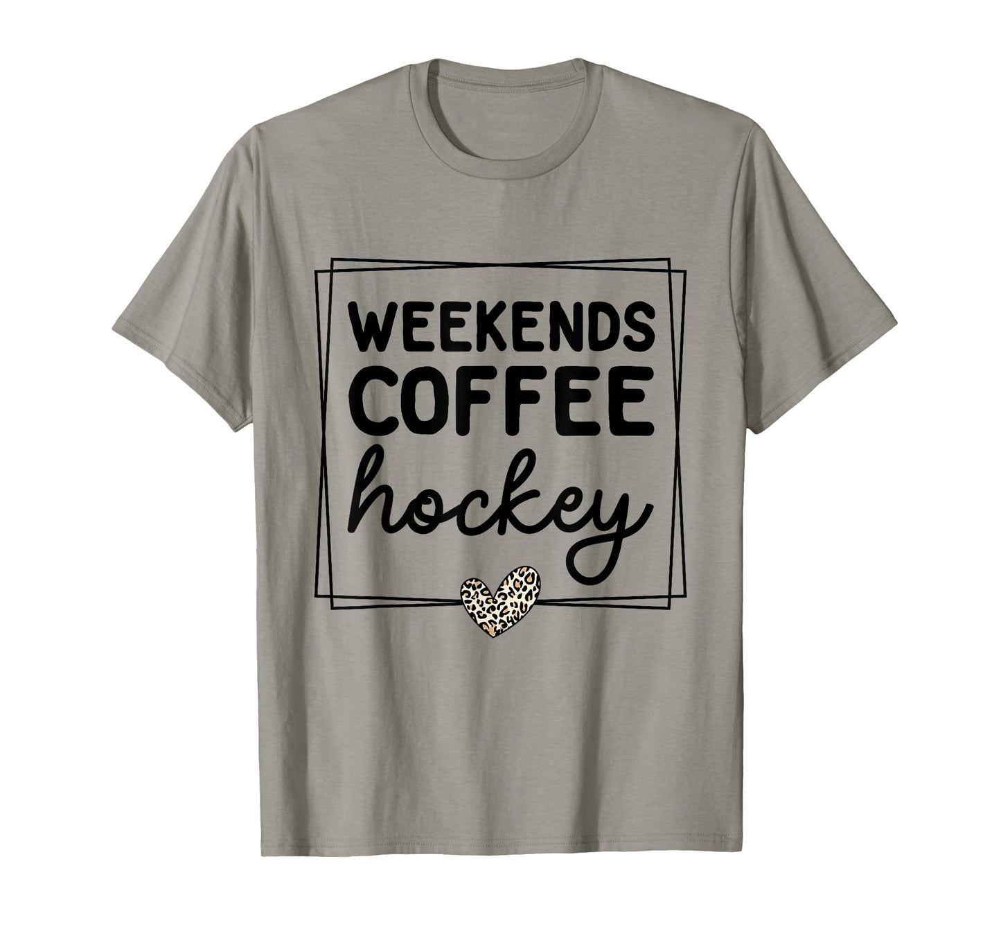 Weekends Coffee Hockey Cute Retro Mom Life With Sayings T-Shirt