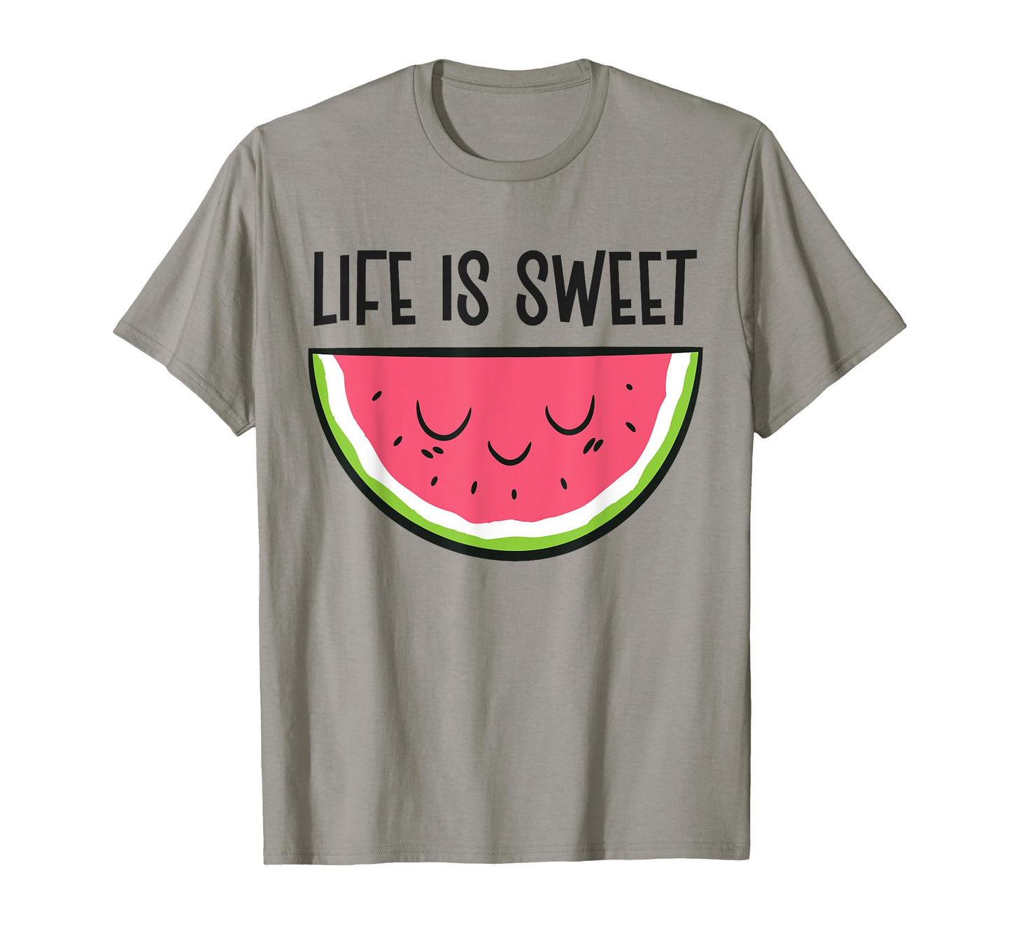 Watermelon Summer Fruit Life Is Sweet T-Shirt