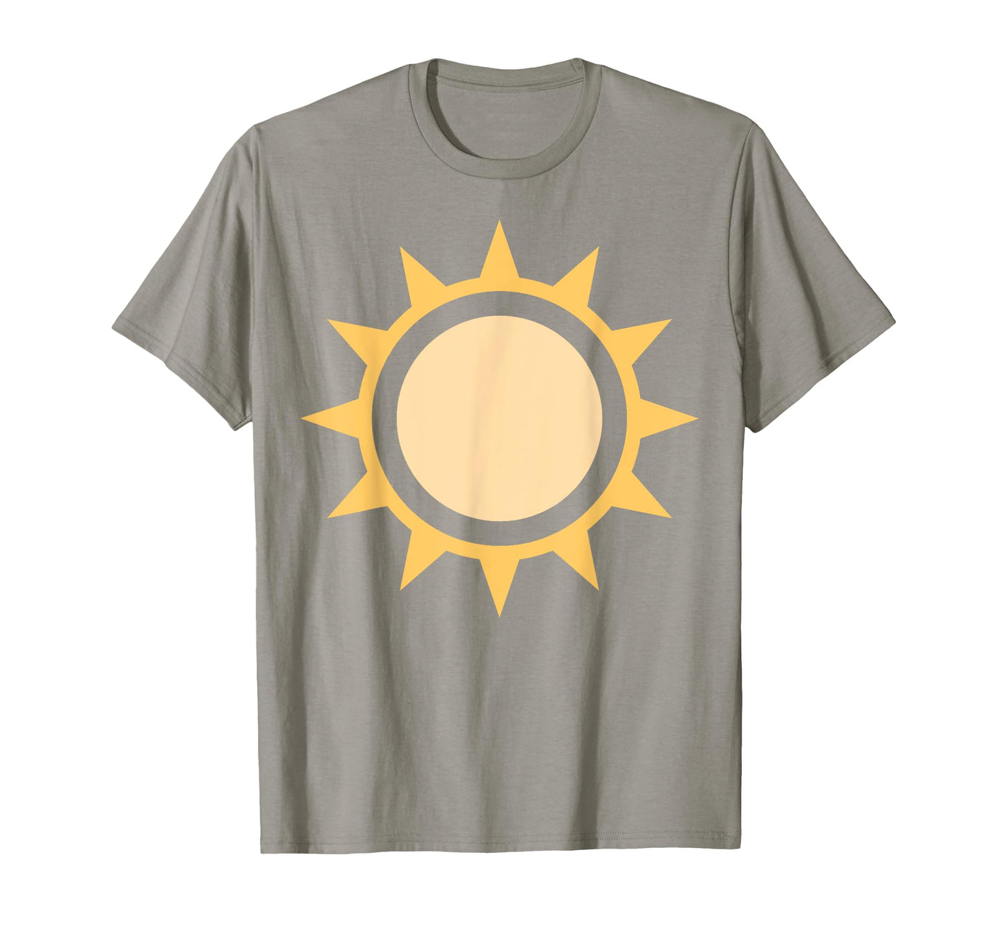 Sun Simple Sun Icon Design For Sunshine Summer Fun T-Shirt