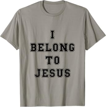 I Belong To Jesus Soccer Kaka Name Football Team T-Shirt