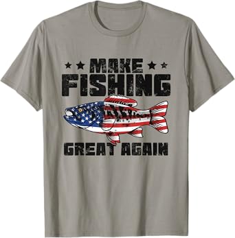 MAKING FISHING GREAT AGAIN, FUNNY FISH GREAT AGAIN APPAREL T-Shirt