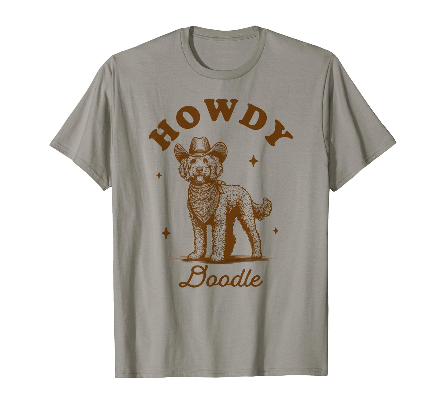 Doodle Mom Doodle Lover Vintage Western Life Howdy Doodle T-Shirt