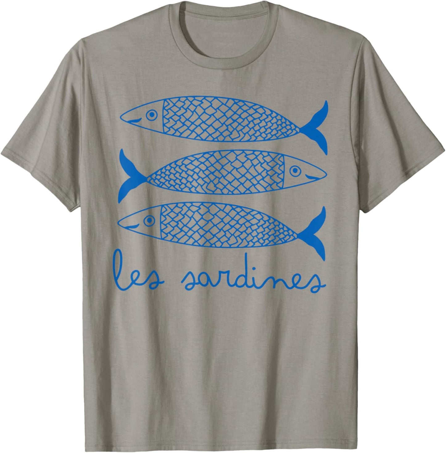 Les Sardines Tinned Fish Retro Graphic For Men Women T-Shirt