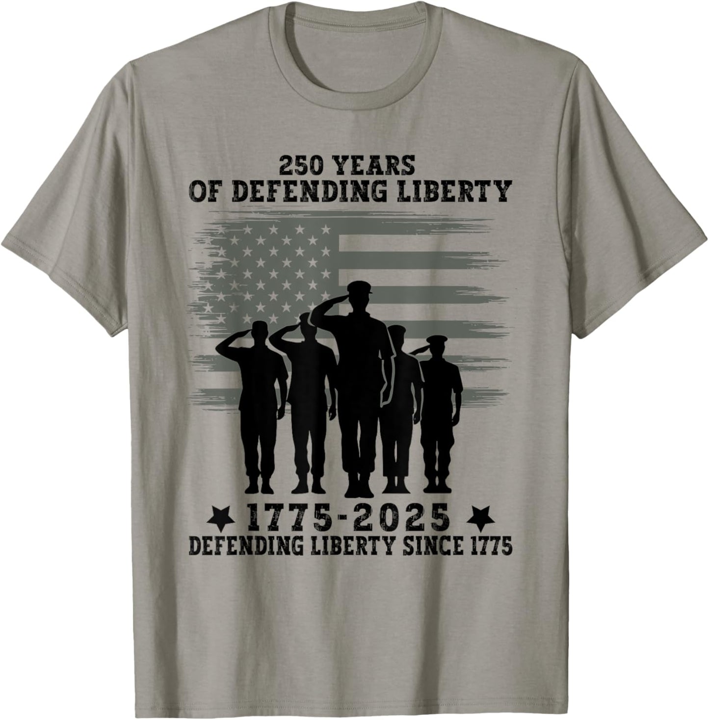 Patriotic USA Army Us Military Parade 250th anniversary 2025 T-Shirt