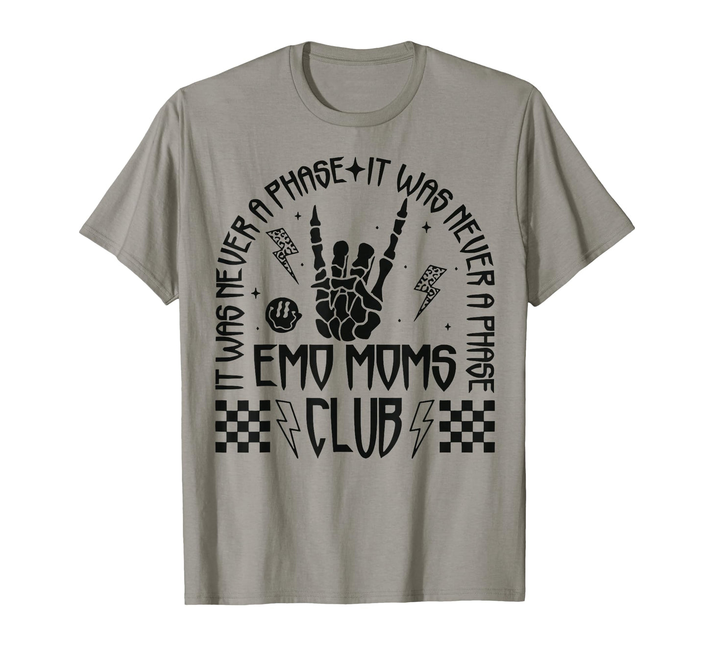 Emo Mom Club It Was Never A Phase T-Shirt