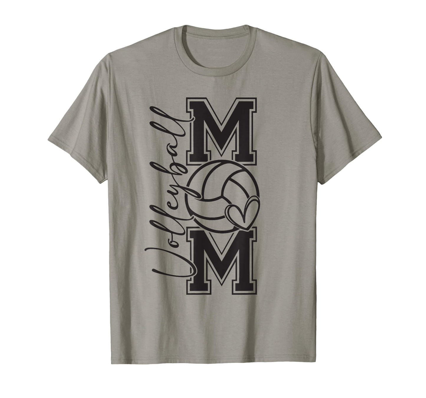 Volleyball Mama Mom Coquette Volleyball Bow Game Day Mother T-Shirt