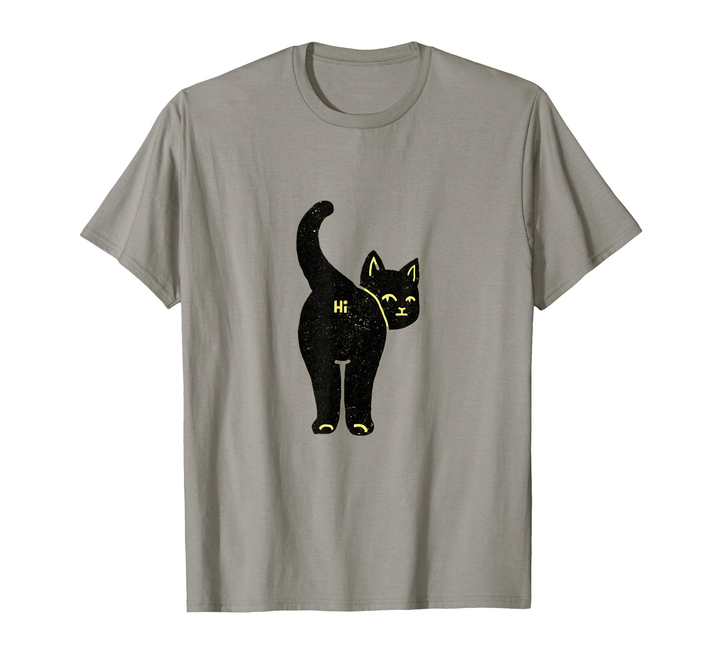 Hello Cat Butt Hi T-Shirt