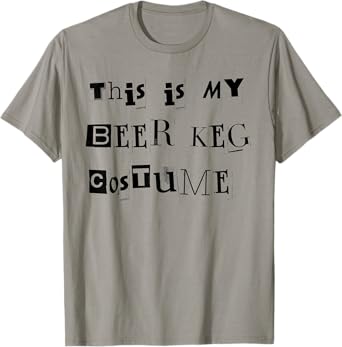 Costume This is My Beer Keg T-Shirt