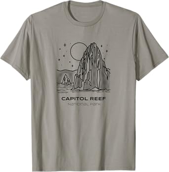 Vintage Capitol Reef National Park Hike T-Shirt