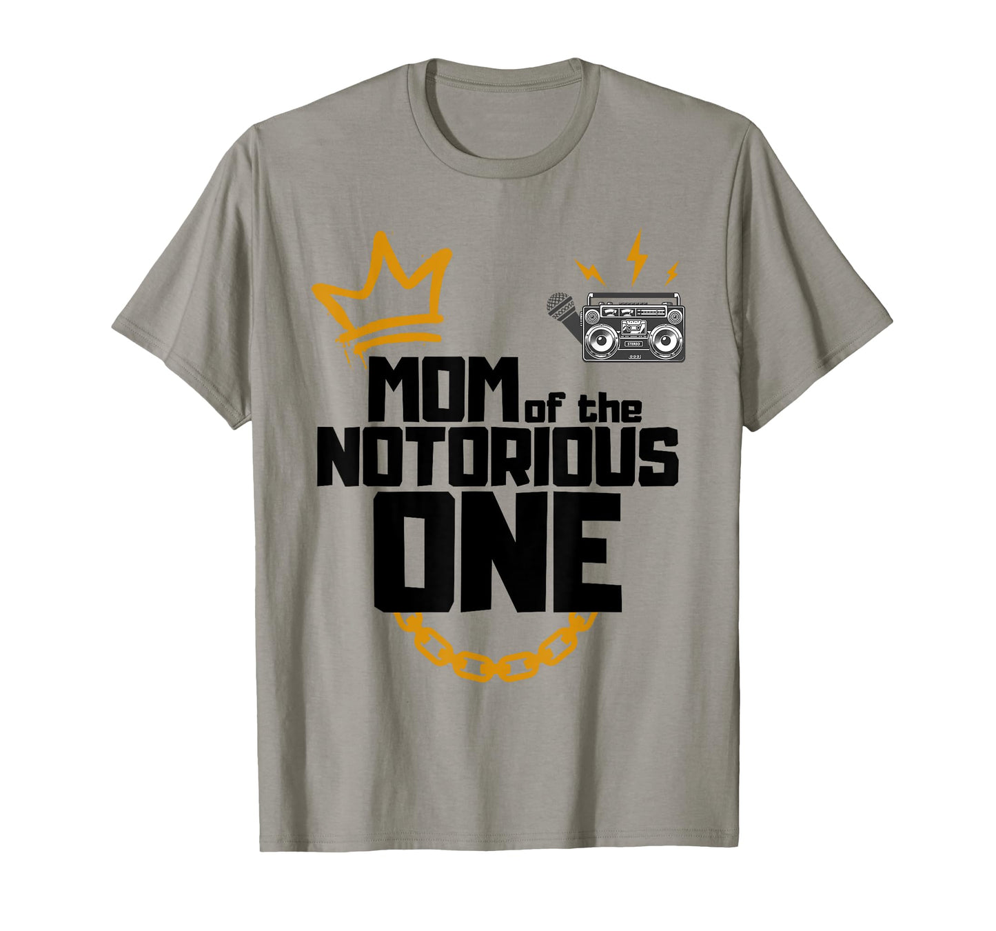 Mom Of The Notorious One Old School 1st Hip Hop Birthday T-Shirt