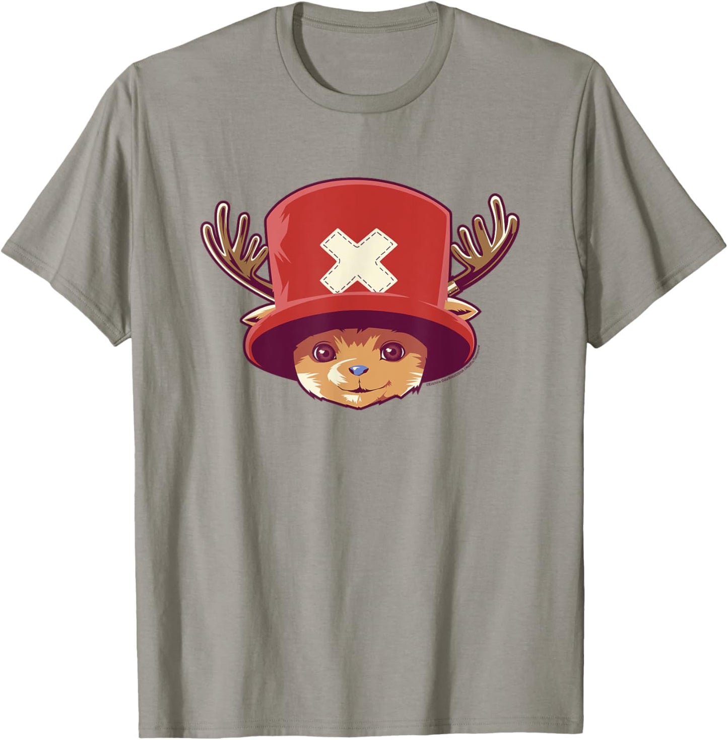 One Piece Tony Tony Chopper Cute Big Face Logo T-Shirt