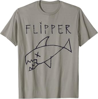 Funny Flipper Fish Die Sarcastic Graphic T-Shirt