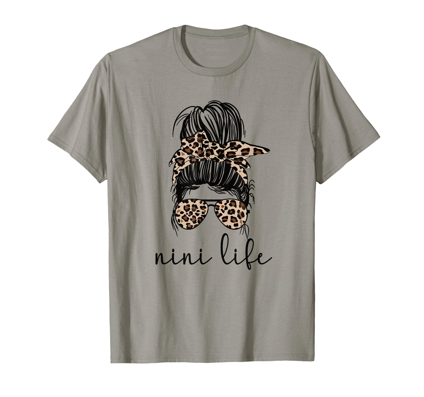 Nini Life Blessed Nini Grandmother Nini Grandma T-Shirt