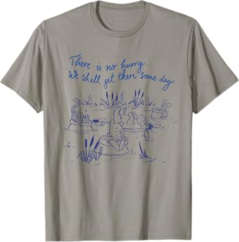 Disney Winnie the Pooh No Hurry We Shall Get There Some Day T-Shirt