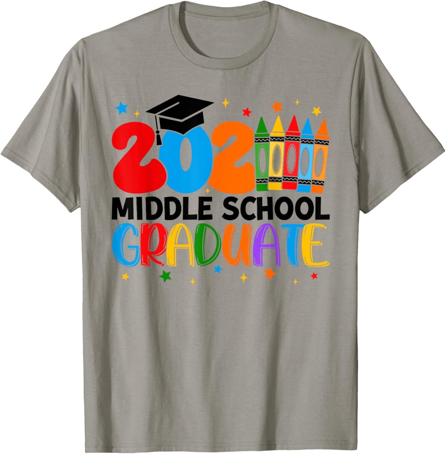 Middle School Graduation 2025 Middle School Graduate Kids Bo T-Shirt