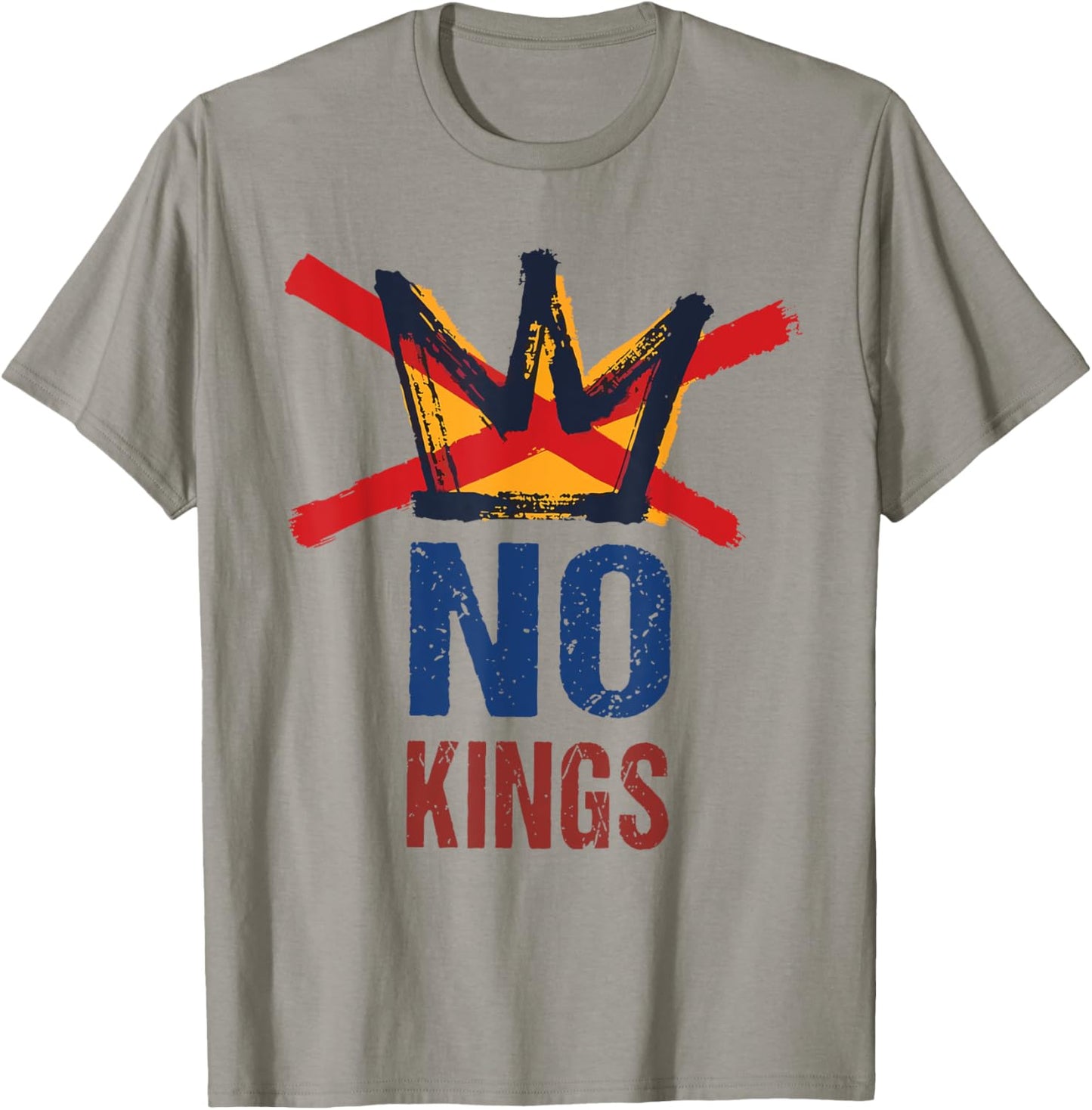No Kings In America Since 1776 Anti Monarchy Oligarchy T-Shirt